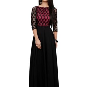 Elegant Lace A-Line Dress