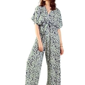 Bold Animal Print Jumpsuit