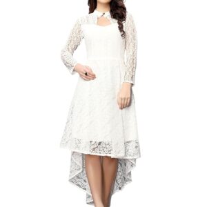 Modern High-Low Hem Dress